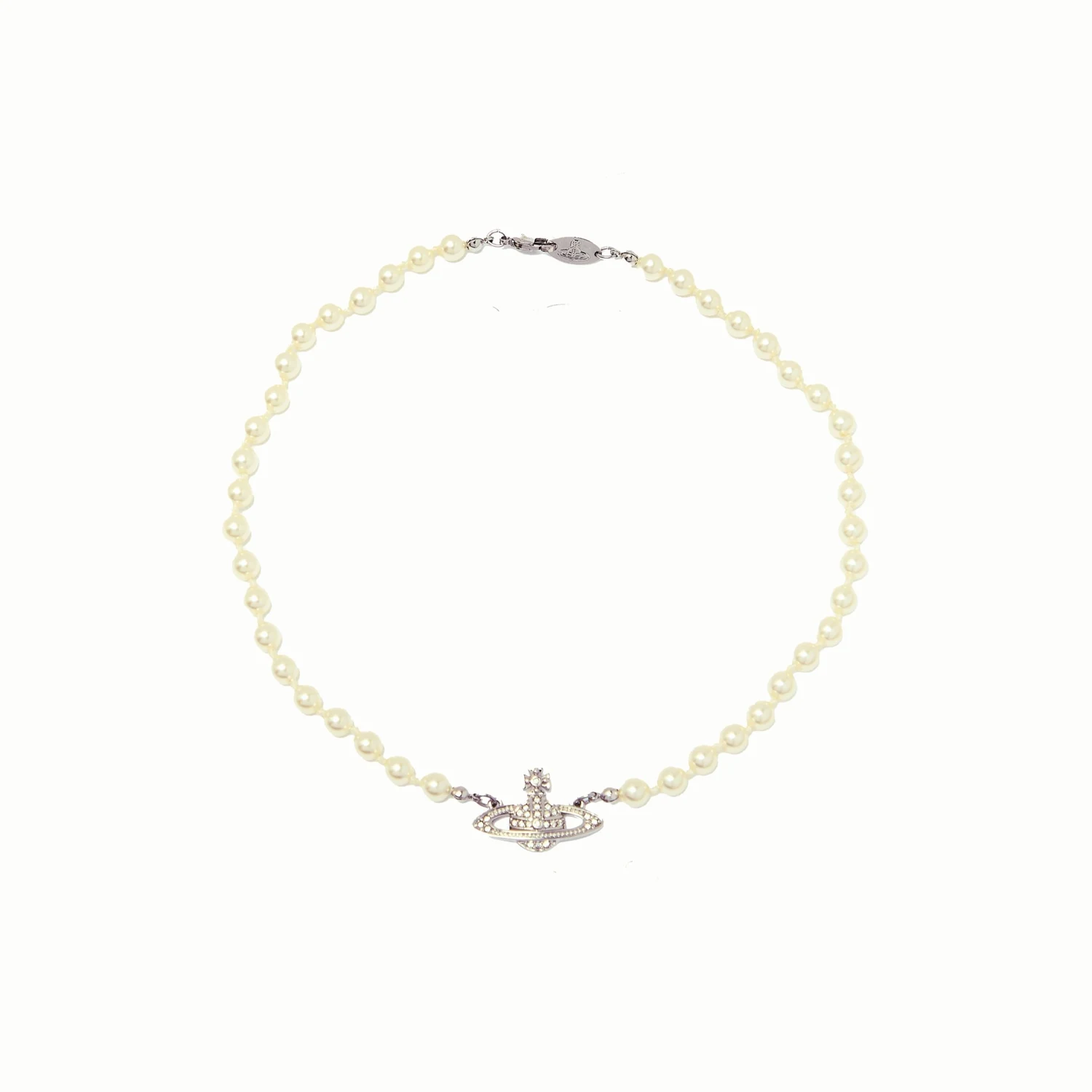 Vivienne Westwood Mini Bas Relief Pearl Necklace